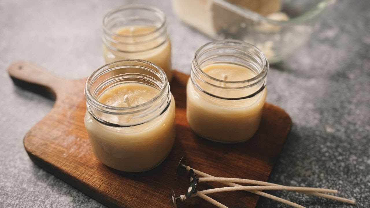 Сальные свечи своими руками | ПРОСТО | 2 ингредиента | Без токсинов