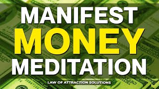 Manifest Money Fast |15 Minute Money Meditation