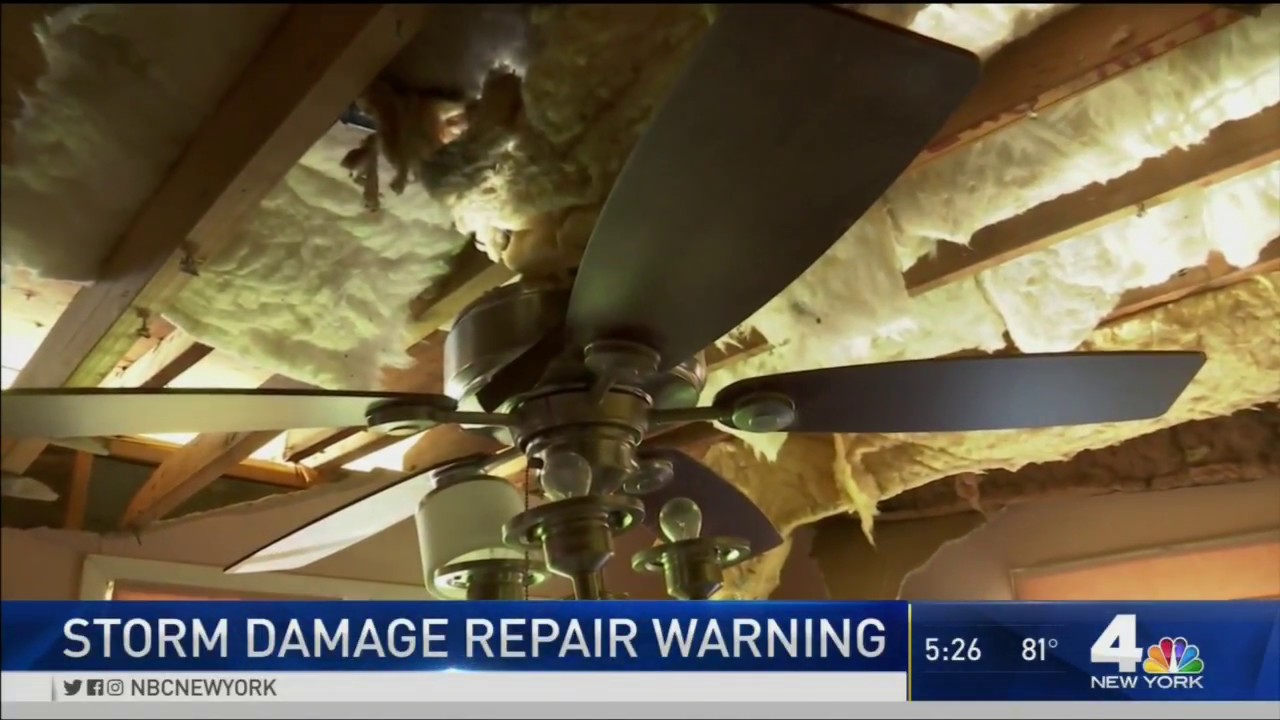 After The Storm A Warning On Avoiding Dangerous Costly Repairs Wnbc Tv