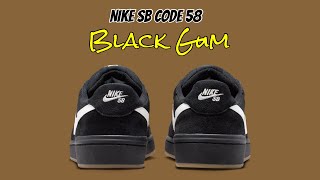 Nike SB Code 58 Black Gum