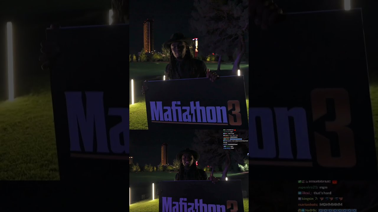 Kai Cenat Announced Mafiathon III 
