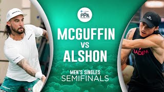 McGuffin and Alshon compete for a spot in Men's Singles on Championship Sunday