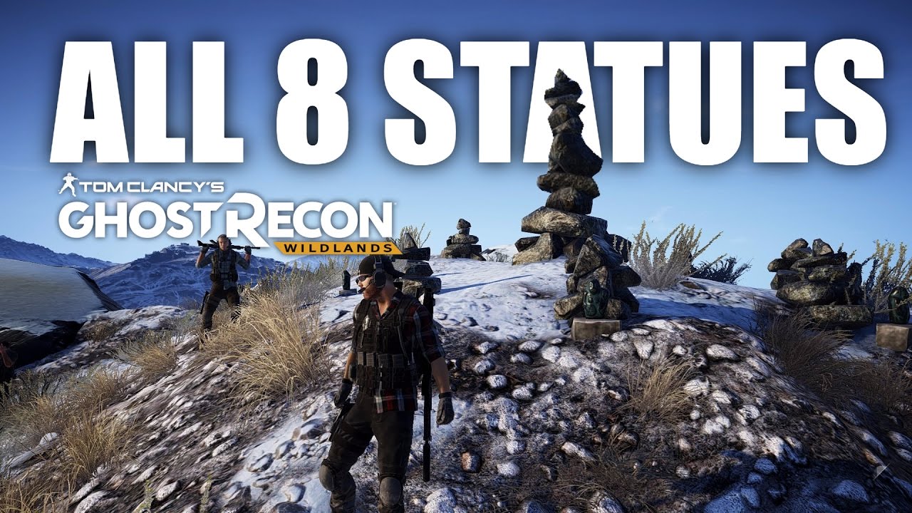 ALL HIDDEN STATUES 8/8 - Ghost Recon: Wildlands