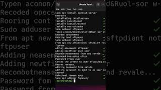 How to Setup SFTP Server on Ubuntu Linux | Secure File Transfer