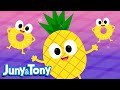Pineapple Song Fruit And Veggie Songs For Kids Nursery Rhymes Kids Pop JunyTony 