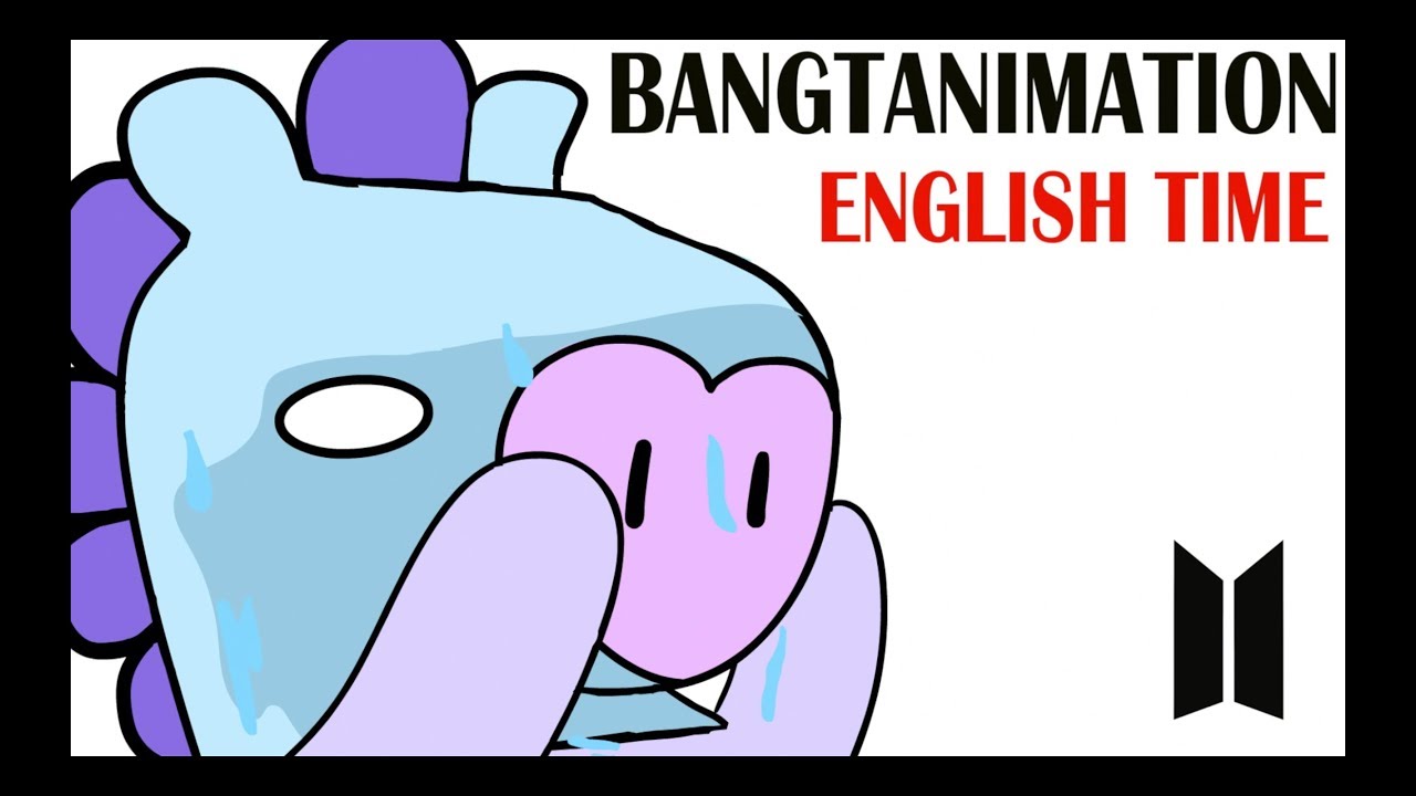 Bts Speaking English Bt21 Animation Youtube