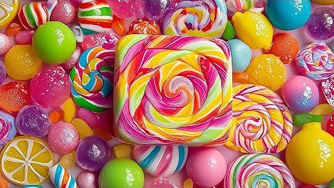 Calm & Relax ASMR Triggers: Gentle Soap Breaking, Glitter Foam Crushing and Soft Scratching Sound