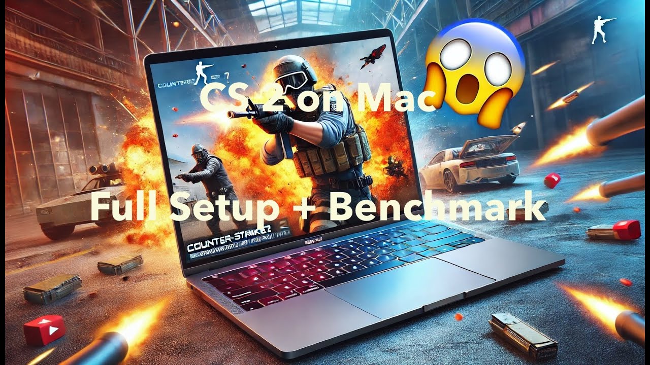 CounterStrike 2 on MacBook | Setup | M4Pro | Benchmark - YouTube