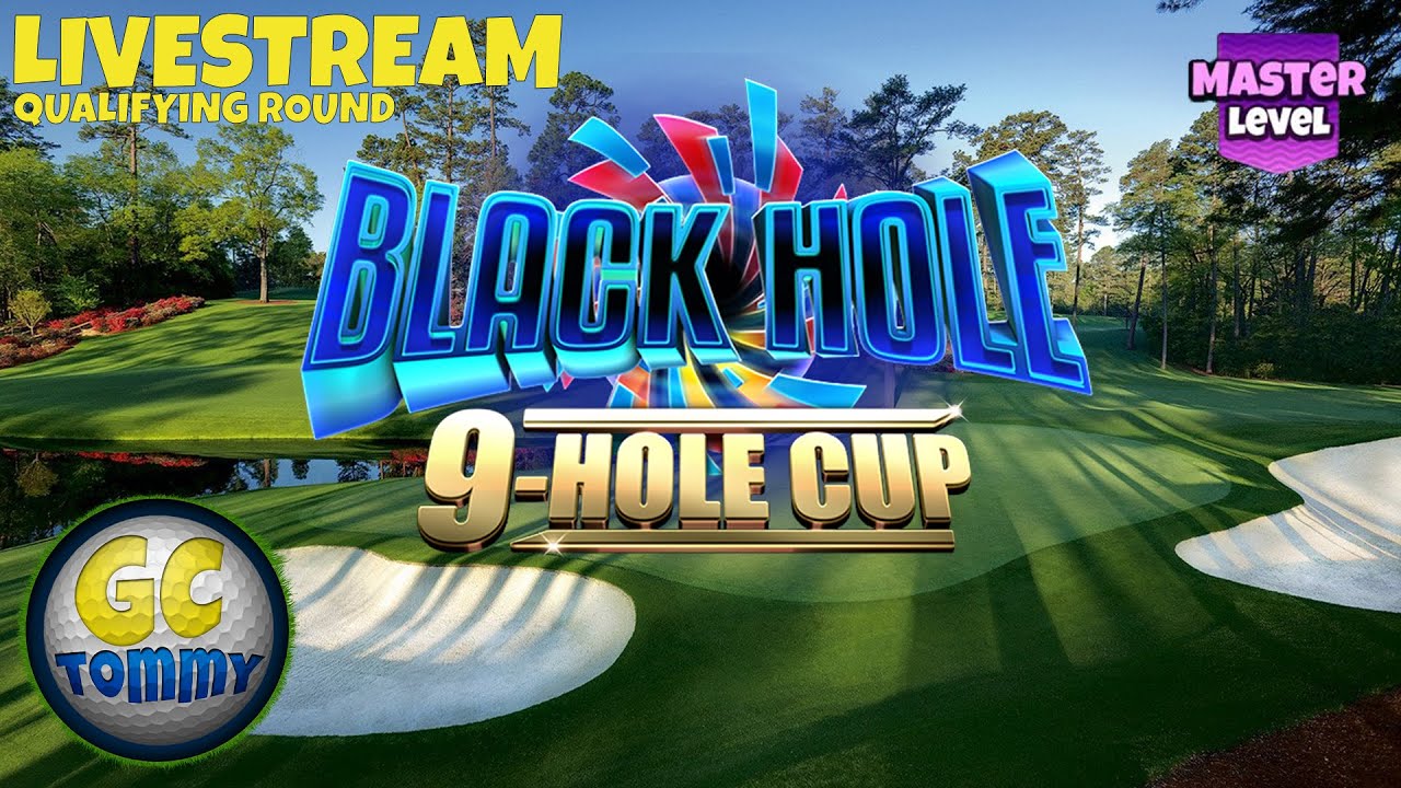 Golf Clash LIVE, Qualifying round Master *MAIN ACCOUNT* – Black Hole 9-hole cup!