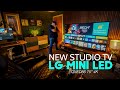 My new studio 4k 75 inch tv  lg miniled qned86