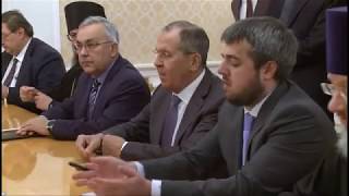 С.В.Лавров-Патриарх Антиохийский и всего Востока Иоанн X Язиджи С.В.Лавров-Патриарх Антиохийский и всего Востока Иоанн X Язиджи
