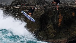 Sketchy Bomb Drops At Sharks Cove | Jamie O'Brien