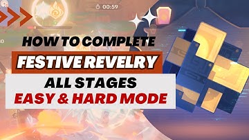 【Honkai: Star Rail】Festive Revelry Event | ALL PUZZLE SOLUTIONS (Easy & Hard Mode)