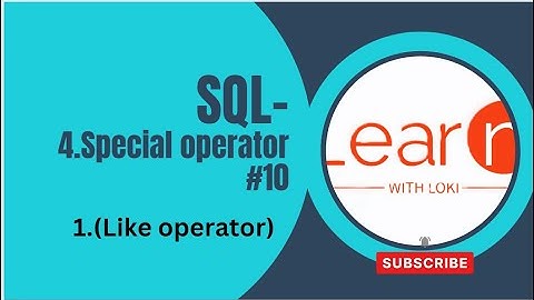 "SQL LIKE Operator Tutorial | Simple & Practical Examples"