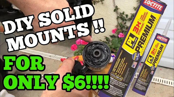 CHEAPEST ALTERNATIVE TO SOLID RACING MOUNTS!