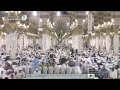 صلاة التراويح كامله من الحرم النبوي ليلة 1 رمضان 1437 