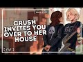 Asmr can you stay for dinner crush invites you over to her place f4f audio drama
