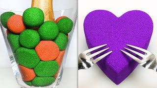 Very satisfying and relaxing compilation 148 kinetic sand Asmar!!!!#satisfying #asmr #slime