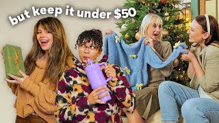 we DIY'd last minute gifts for each other (under $50)