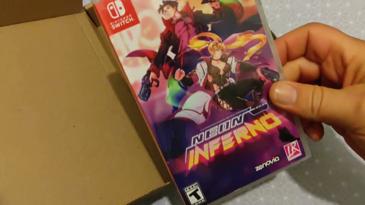 UNBOXING NEON INFERNO SWITCH (LRG) - YouTube