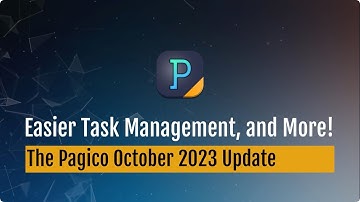 Pagico October 2023 Update - Easier Task Management, Better Print, and More!