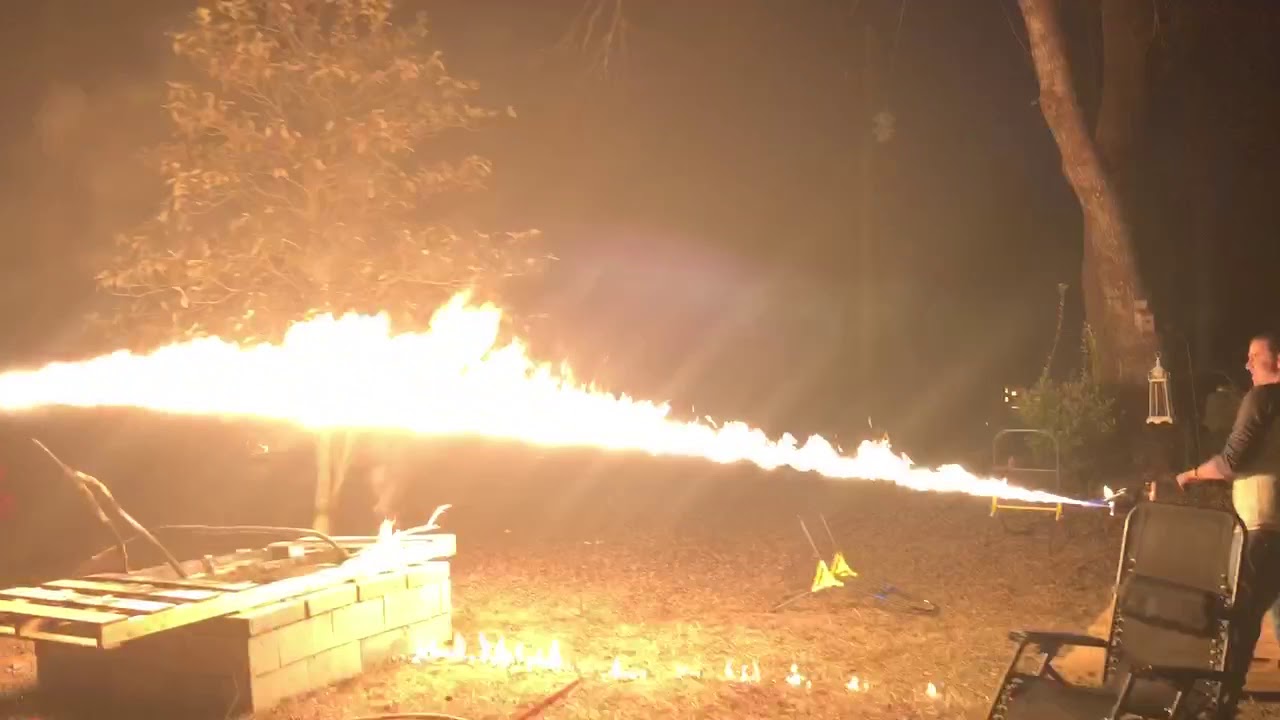 Flamethrower YouTube