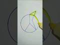 If you can, try it | One line drawing 🧩 #shorts #ytshorts #tryit #puzzle #onelinedrawing