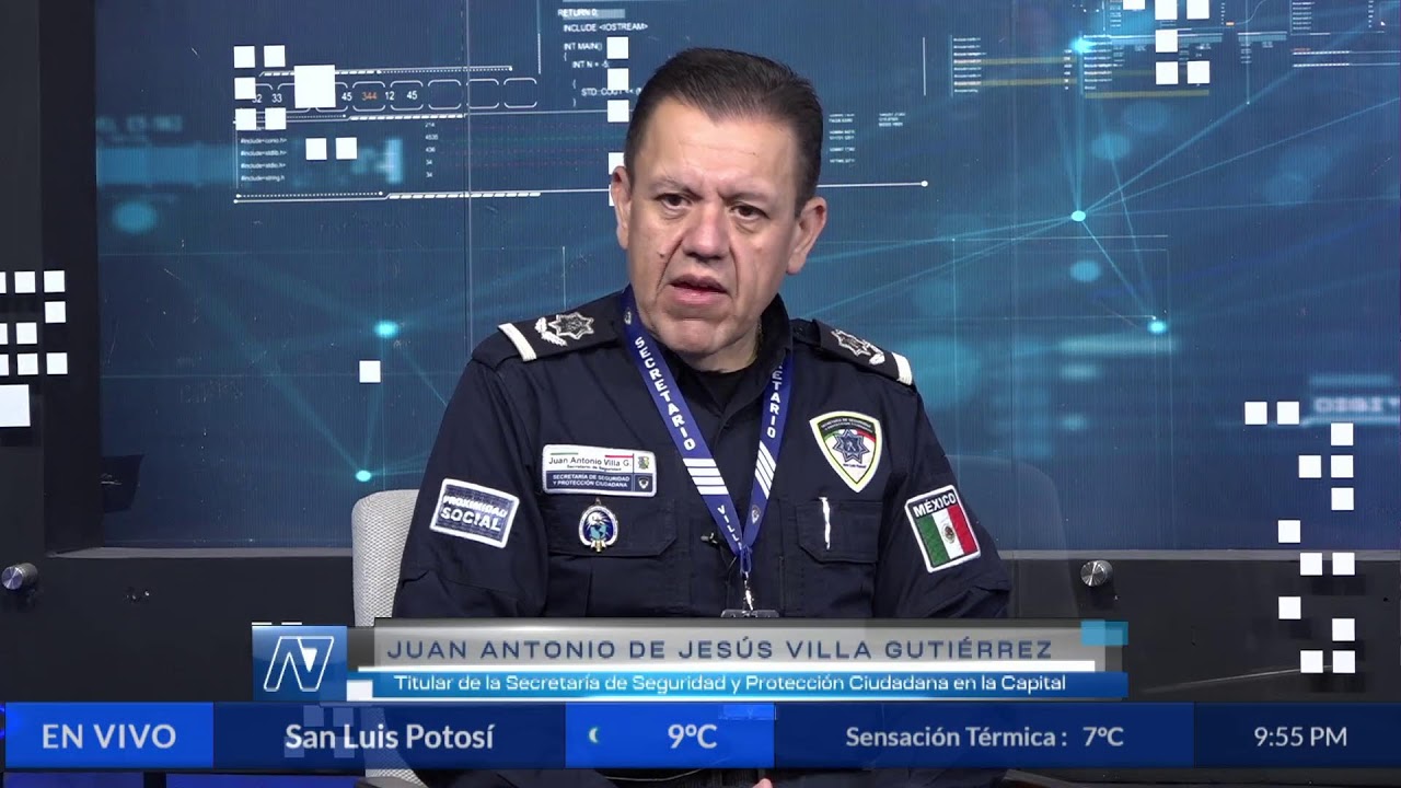 ENTREVISTA CON JUAN ANTONIO DE JESÚS VILLA GUTIÉRREZ - TITULAR DE LA SSPC EN LA CAPITAL