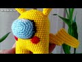 Амигуруми: схема Among Us Пикачу. Игрушки вязаные крючком - Free crochet patterns.