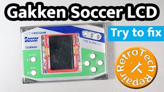 Will This Broken 80s LCD Game Actually Work