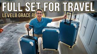 LEVEL8 Grace Hardshell Luggage Set Review Real Value Test