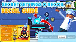 secret recoil control settings 🙉🔥 - sausage man guide by GkLulu04 screenshot 4