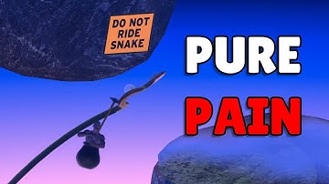 Beating Getting Over It with a Controller because I hate myself