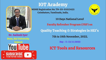 ICT Tools and Resources