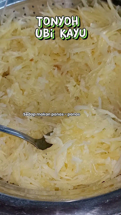 Resepi Ubi Kayu Yang Paling Senang, Tonyoh Ubi Kayu #resepikuih #ubikayu