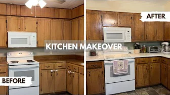 1990's Country Kitchen Makeover