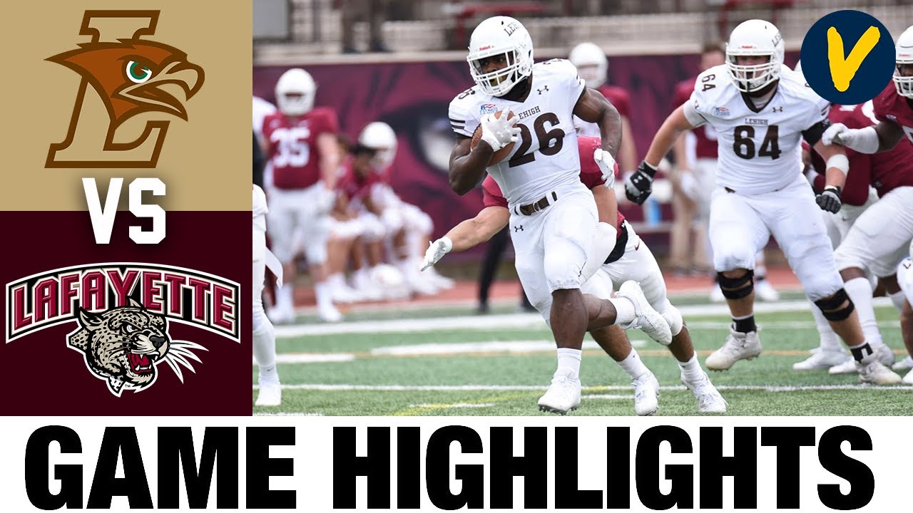 Lehigh vs Lafayette Highlights | FCS 2021 Spring College Football Highlights