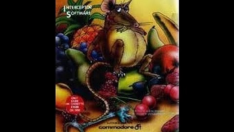 GUZZLER C64 INTERCEPTOR SOFTWARE 1984 COMMODORE 64 NOSTALGIA CLASSIC RETRO VIDEO GAME