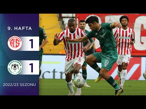 Fraport TAV Antalyaspor (1-1) Arabam.com Konyaspor | 9. Hafta - 2022/23