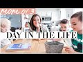 STAY AT HOME MOM ROUTINE IN ISOLATION | Activity + Meal ideas while SCHOOL IS CLOSED | DITL VLOG
