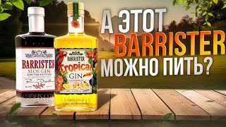 Джин BARRISTER, настойка и tropical gin.Дегустация