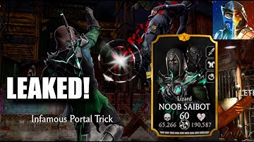 MK Mobile. Lizard Noob Saibot Review! Fully Maxed Lizard Team vs Diamond Teams!