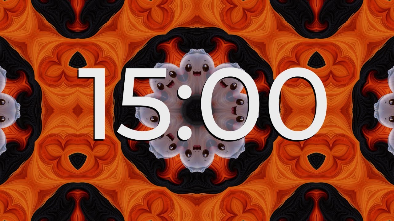 15 Minute Countdown Timer with Spooky Halloween Visuals & Music - YouTube