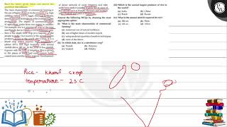 Read the source given below and answer the \( \begin{array}{ll}\text { questions that follows: }...