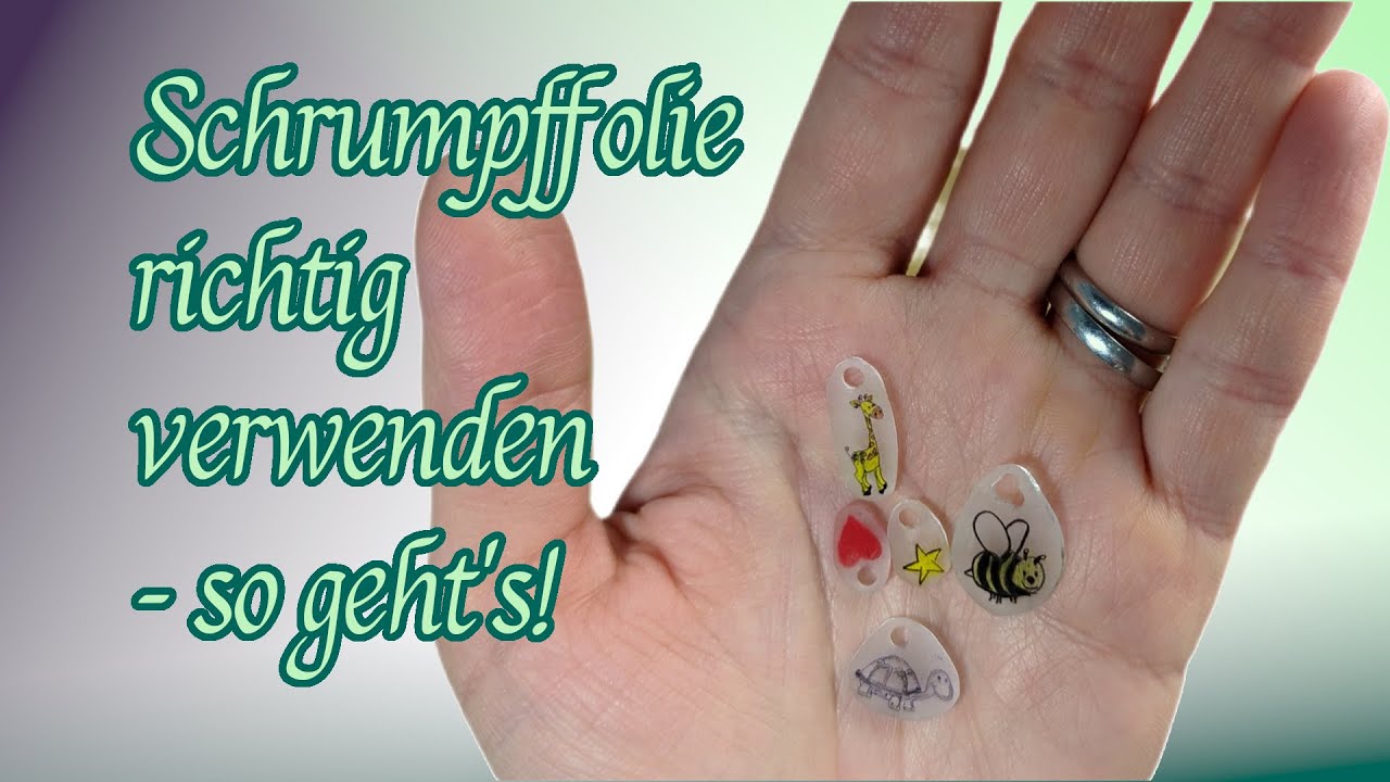 🔥✂️Schrumpffolie - für Schlüsselanhänger und mehr🎨🔑