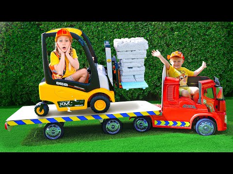 🚚✨ Oliver bekerja sebagai pemandu LORI TUNDA! 🚗💨🔧