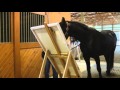 Talented Indiana Horse Paints Self Portrait 