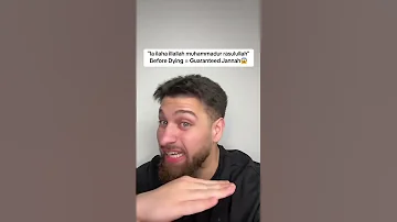 How To Say The SHAHADA Before You DIE Islam Muslim Shahadat Jannah Shorts 