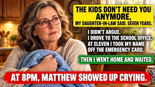 My Daughter-in-Law Said 'The Kids Don't Need You Anymore' — So I Removed My Name