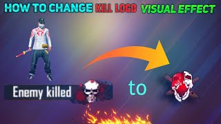 how to change kill logo visual effect free fire tamil | #shorts screenshot 4